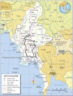 2331 km through amazing Myanmar