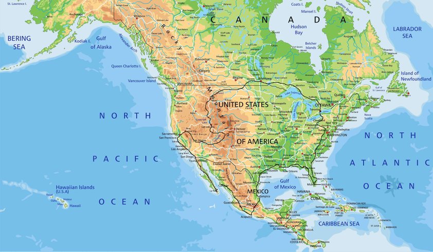 Route North America